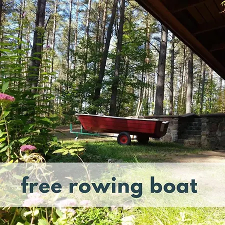 度假居 Ferienhaus Marianna Am See - Free Sauna, Ruderboot, Kajak & Wlan
